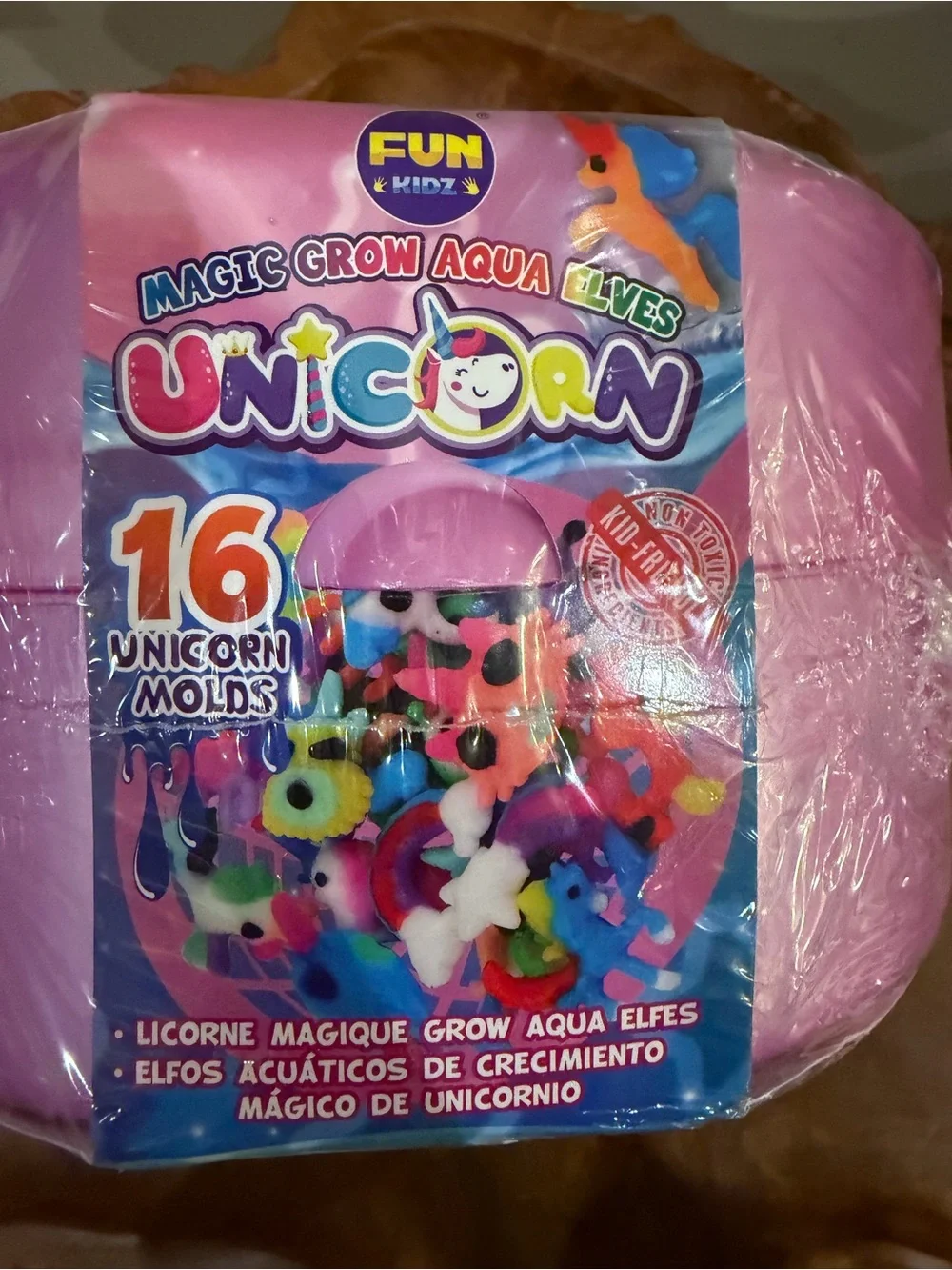 NEW SEALED FUN KIDZ Unicorn Magic Grow Aqua Elves Kids Craft Kit GREAT GIFT